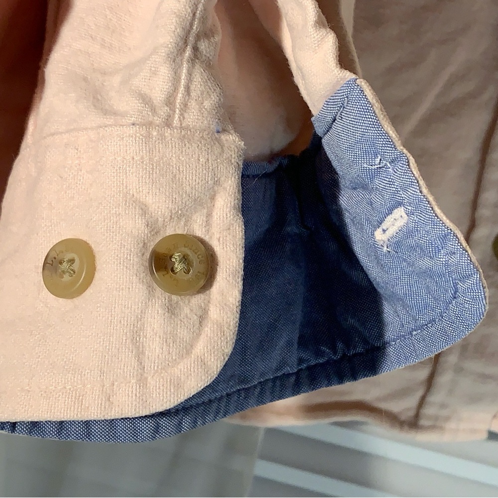L.L. Bean Light Pink Chamois Shirt - Picture 5 of 7